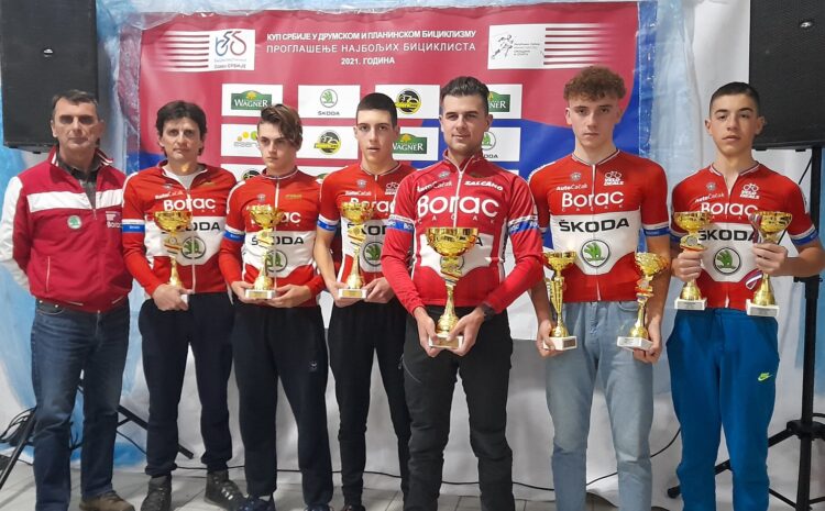  Tri titule prvaka Srbije za bicikliste Borca na prvenstvu Srbije u “Ciklo krosu”!